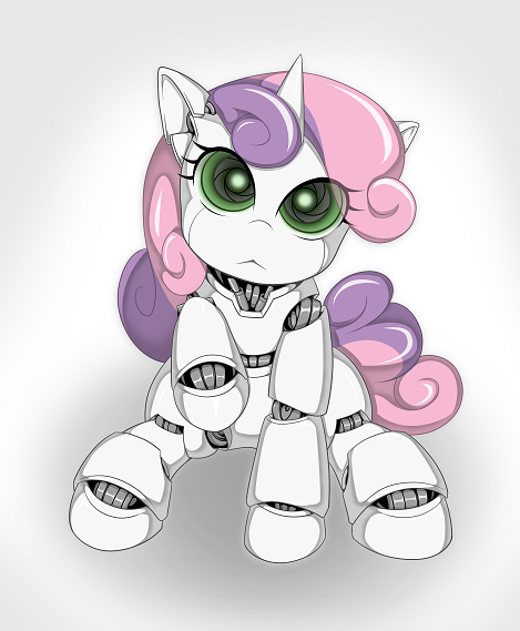 Sweetie Bot, a fan-made character of Friendship is Witchcraft
