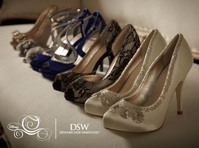 DSW has The Glass Slipper Collection, to market Disney Princess-styled extravagance
