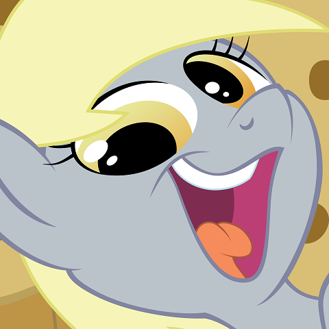 This is my Derpy SMEEL, there are many like it, but this one is mine. Also, my muffin background is cash