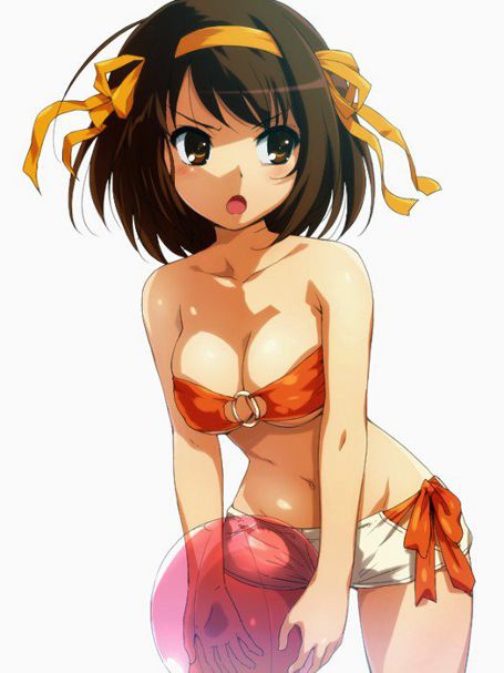 Haruhi at the beach, all’s right with the world